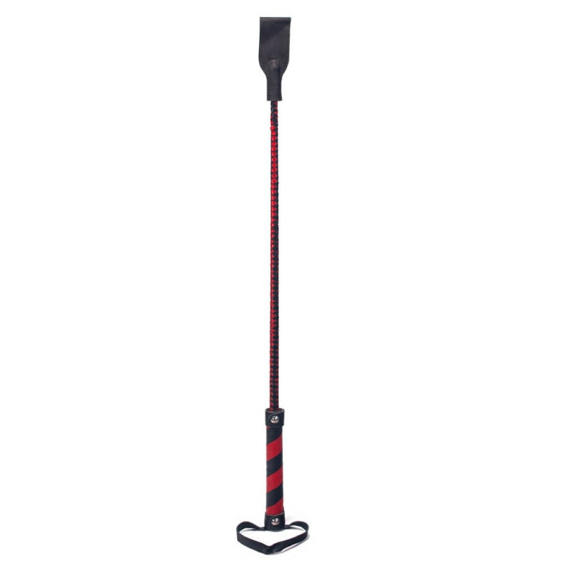 Devil Stick CROP POLISHED GRAIN LEATHER 26